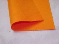 Felt Baize Fabric 3 x 9" Square - Orange (Jaffa)